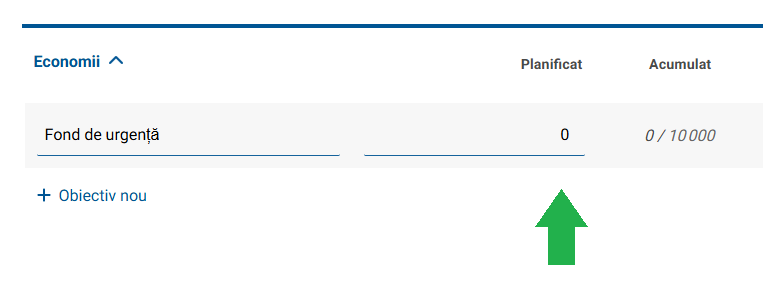 Acumulare economii